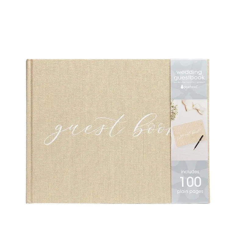 Customized-Beige-Landscape-Album-Photo-Guestbook-Ivory